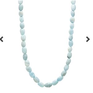 New Aquamarine necklace